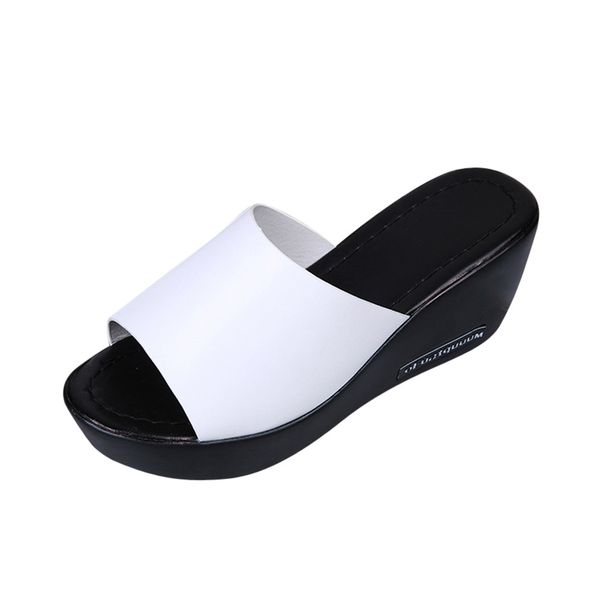 sagace women slippers fashion casual open toe fish mouth platform high heels wedges summer sandals slip-on slope sandals x1219, Black
sagace women slippers fashion casual open toe fish mouth platform high heels wedges summer sandals slip-on slope sandals x1219, Black