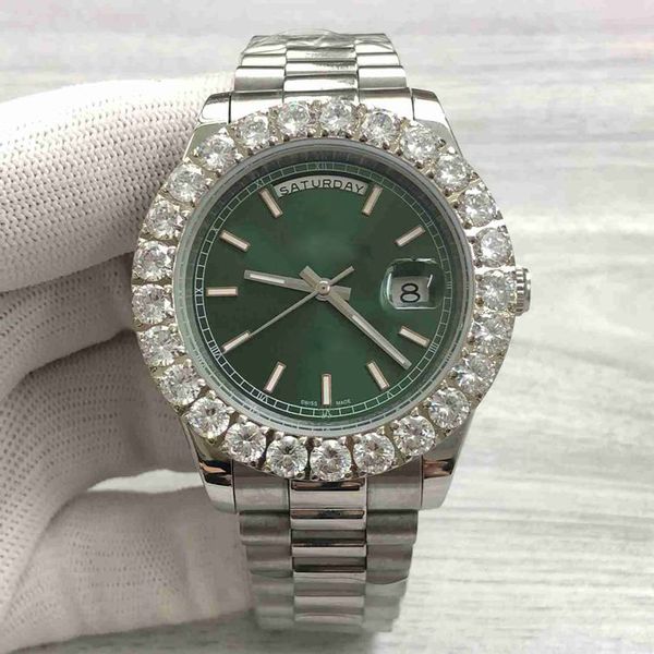 2020 exclusive limited edition luxury men's watch 43mm green dial 2813 diamond stainless steel mechanical automatic mechanical luxury w, Slivery;brown
2020 exclusive limited edition luxury men's watch 43mm green dial 2813 diamond stainless steel mechanical automatic mechanical luxury w, Slivery;brown