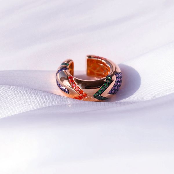 colorful geometric stripe personality european american ear clip female new style high-end ear clip french bone cool, Silver
colorful geometric stripe personality european american ear clip female new style high-end ear clip french bone cool, Silver