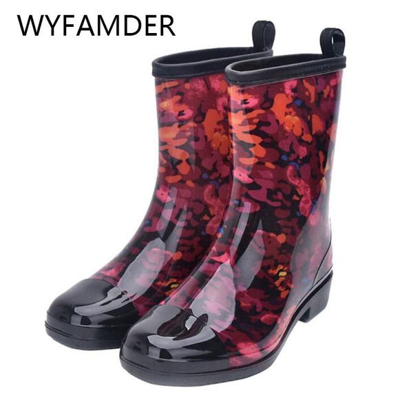 wyfamder 2019 дождя сапоги мода смешанные цвета водонепроницаемая резиновая обувь женская ботильоны lady rainboot желе обувь non-slip wb59, Black
wyfamder 2019 дождя сапоги мода смешанные цвета водонепроницаемая резиновая обувь женская ботильоны lady rainboot желе обувь non-slip wb59, Black