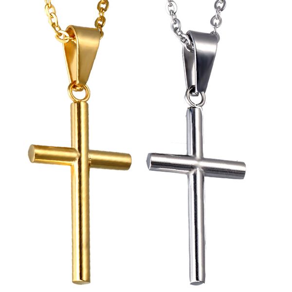 european and american religious stainless steel cross necklace pendant titanium steel christian cross necklace jewelry wholesale, Silver
european and american religious stainless steel cross necklace pendant titanium steel christian cross necklace jewelry wholesale, Silver
