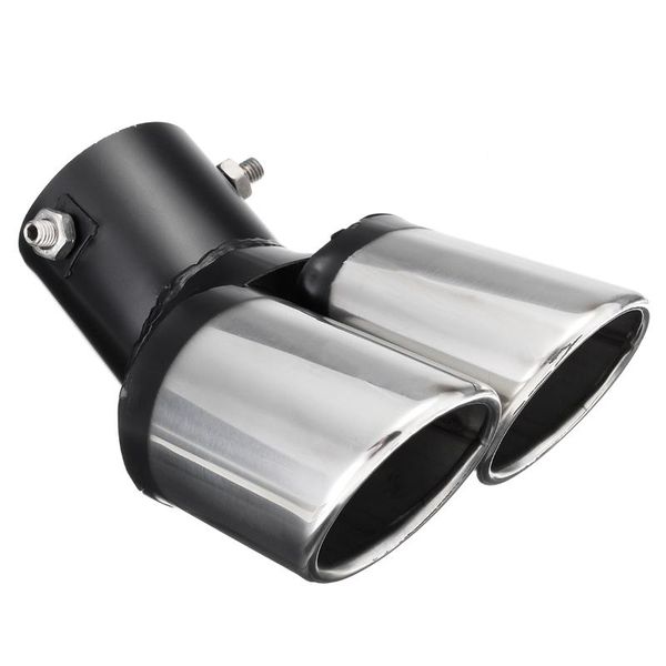 new universal car decoration chrome tail pipe stainless steel curved dual-outlet exhaust trim muffler pipe tail for for
new universal car decoration chrome tail pipe stainless steel curved dual-outlet exhaust trim muffler pipe tail for for