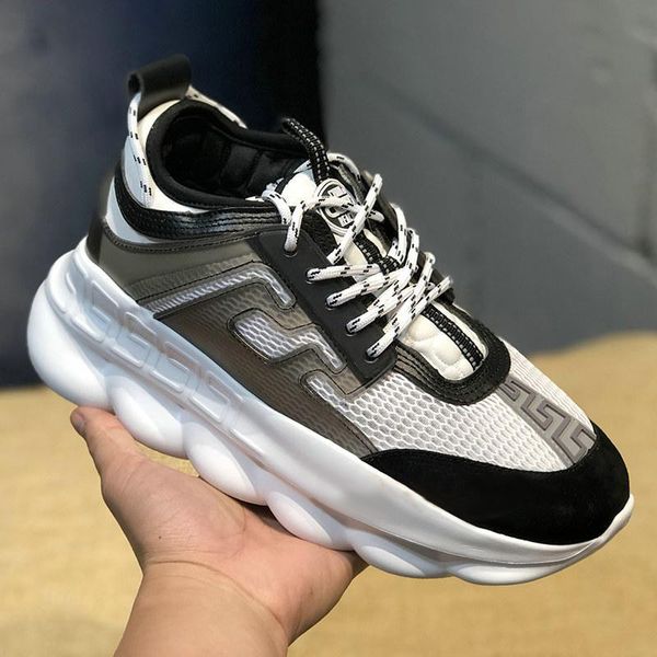 chain reaction sneakers males mens luxury designer shoes females womens sport trainers casual fashion shoes sneakers eur36-45, Black
chain reaction sneakers males mens luxury designer shoes females womens sport trainers casual fashion shoes sneakers eur36-45, Black
