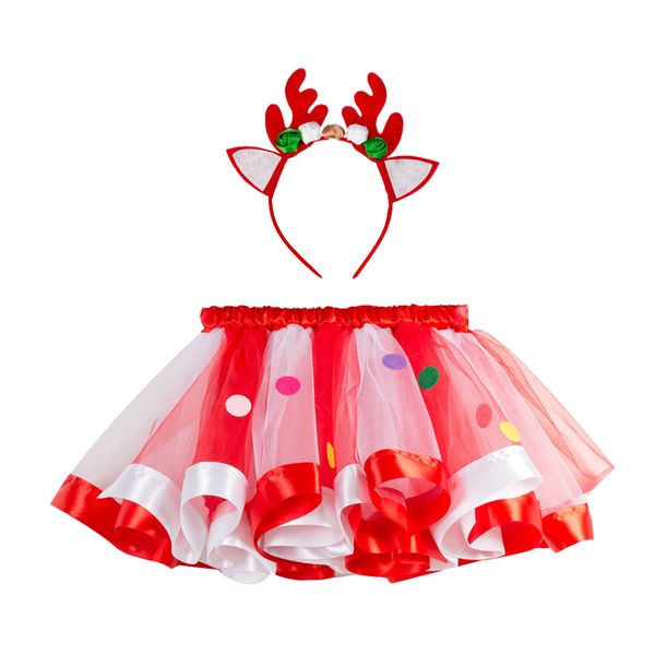 xmas baby kids girls tutu skirt christmas printed party dance ballet toddler costume tutu skirt + deer hairband headband set
xmas baby kids girls tutu skirt christmas printed party dance ballet toddler costume tutu skirt + deer hairband headband set