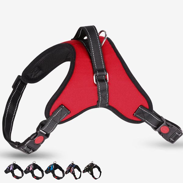 pet harness large dog chain explosion-proof chest strap with dog leash