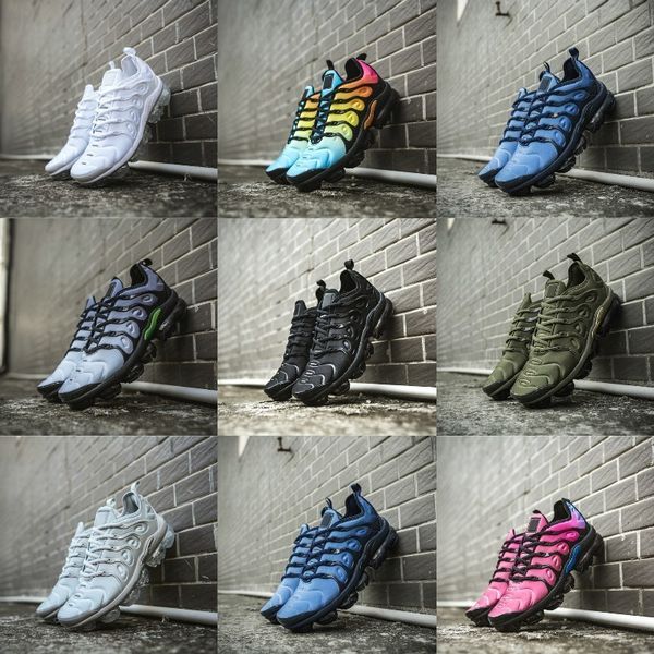wholesale 2019 new tn plus shoes white blue men women running fashion casual shoes triple black trainer requin air tn cushion sneakers
wholesale 2019 new tn plus shoes white blue men women running fashion casual shoes triple black trainer requin air tn cushion sneakers
