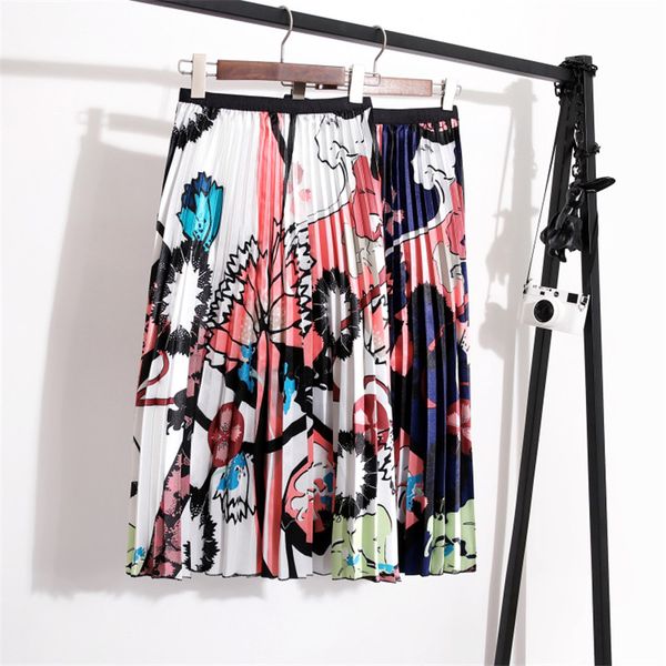 long skirt female printed cartoon maxi skirt high elasticity pleated cartoon pattern fashion casual lady high waist skirts, Black
long skirt female printed cartoon maxi skirt high elasticity pleated cartoon pattern fashion casual lady high waist skirts, Black