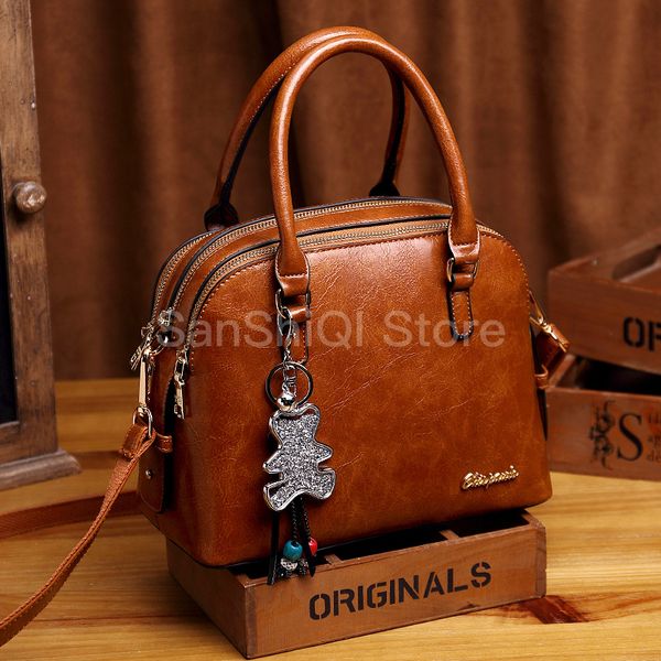 women's genuine leather handbag large leather designer tote bags for women 2019 luxury shoulder bag handbags k24