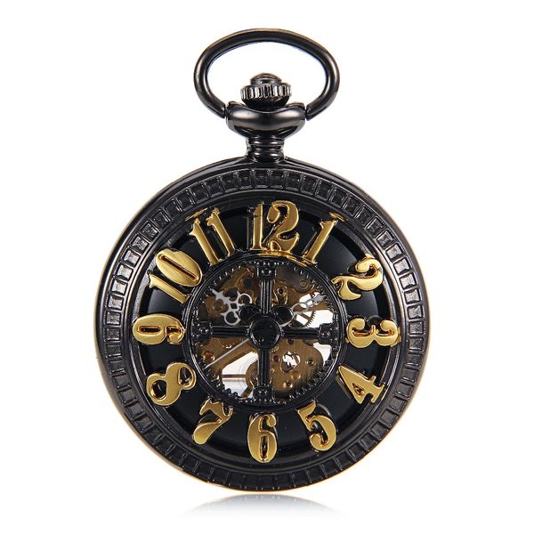 big arabic number hollow cross design vintage cut-out black hand wind mechanical mens pocket watch skeleton steampunk watch, Slivery;golden
big arabic number hollow cross design vintage cut-out black hand wind mechanical mens pocket watch skeleton steampunk watch, Slivery;golden