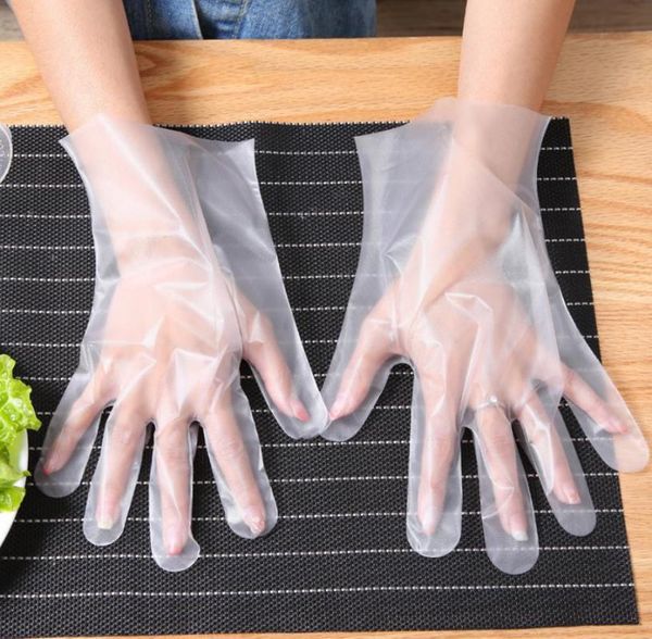 disposable gloves thick transparent plastic cpe catering grade film gloves removable boxed 100pcs
disposable gloves thick transparent plastic cpe catering grade film gloves removable boxed 100pcs