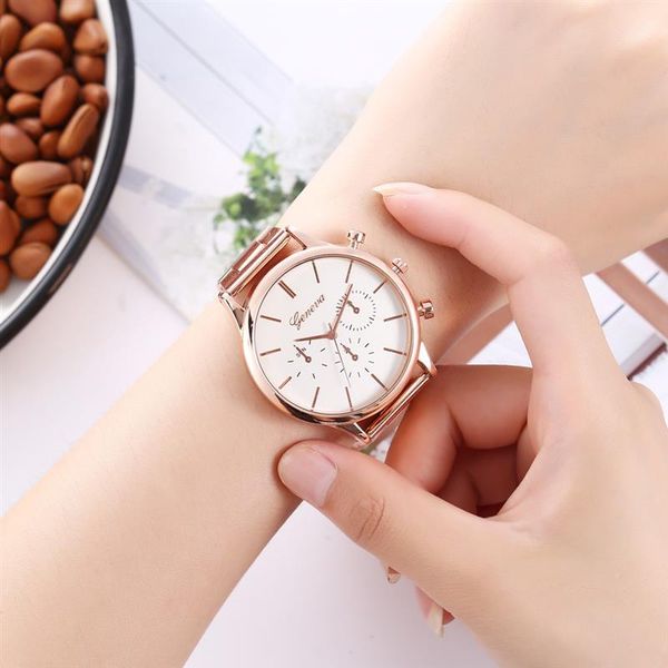 women fashion casual business watches stainless steel quartz wristwatch ladies luxury elegant sport watches, Slivery;brown
women fashion casual business watches stainless steel quartz wristwatch ladies luxury elegant sport watches, Slivery;brown