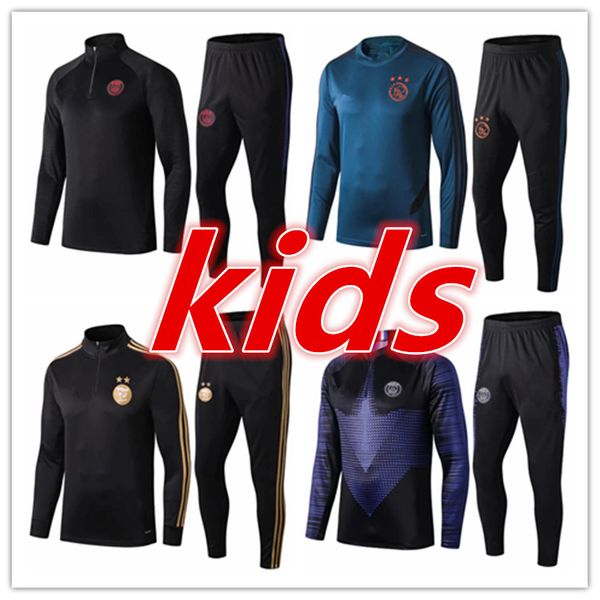 2019 2020 new real madrid ajax training kids soccer tracksuit kit 19 20 kid survêtement de football training suit jogging chandal futbol, Black;yellow
2019 2020 new real madrid ajax training kids soccer tracksuit kit 19 20 kid survêtement de football training suit jogging chandal futbol, Black;yellow