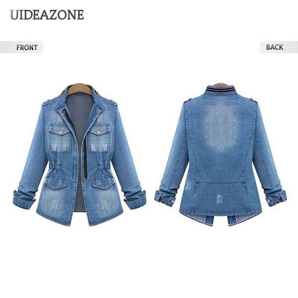 2019 new denim jacket women light blue bomber short jeans jacket casual denim outwear slim long sleeve ladies coat plus size 5xl, Black;brown
2019 new denim jacket women light blue bomber short jeans jacket casual denim outwear slim long sleeve ladies coat plus size 5xl, Black;brown