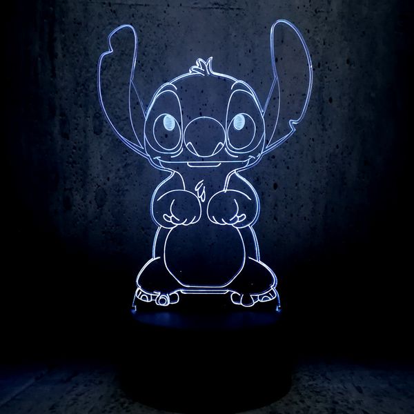 3d led stitch lamp good alien dog cute pet light lovely girls gifts children room decor desk or table lighting good gift for kid
3d led stitch lamp good alien dog cute pet light lovely girls gifts children room decor desk or table lighting good gift for kid