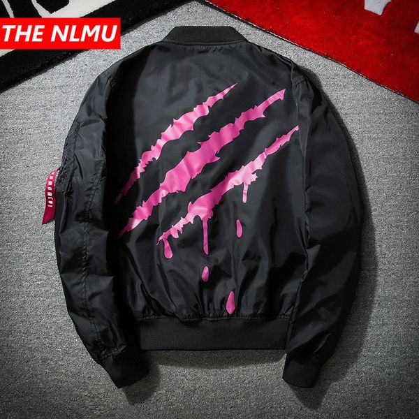bomber jacket men embroidery scratch print jackets and coats men's stand collar hip hop streetwear outwear fashion clothes we321, Black;brown
bomber jacket men embroidery scratch print jackets and coats men's stand collar hip hop streetwear outwear fashion clothes we321, Black;brown