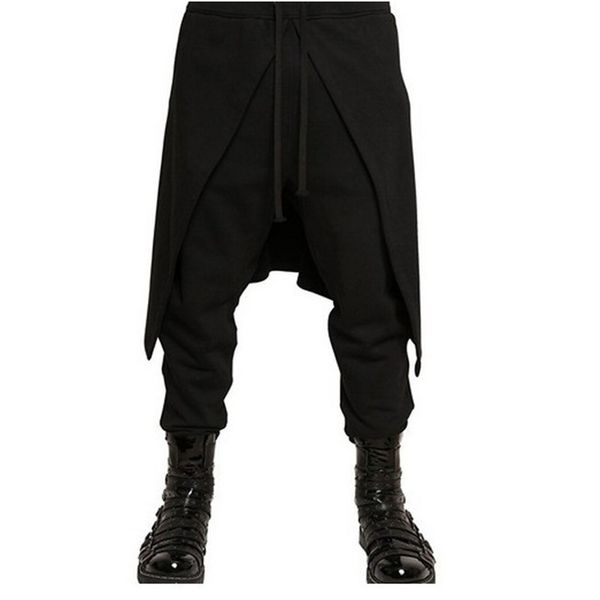 cool mens gothic punk style harem pants black hip hop wear skinny dress skirt pants trousers faux 2pieces
cool mens gothic punk style harem pants black hip hop wear skinny dress skirt pants trousers faux 2pieces