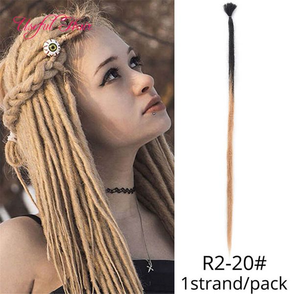 20 inch handmade dreadlocks hair extensions synthetic crochet braid hair for women brown crochet hair 1root/pack dread locks black marley
20 inch handmade dreadlocks hair extensions synthetic crochet braid hair for women brown crochet hair 1root/pack dread locks black marley