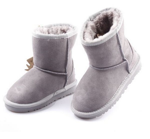 

sell new real australia 528 high-quality kid boys girls children baby warm snow boots teenage students snow winter boots f47, Black