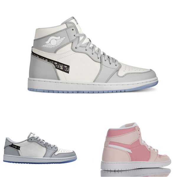 2020 официально объявлено 35 летие D x J 1 I High OG collaboration серый белый французский модный стиль этикетки Kim Jones pink Sneaker
2020 официально объявлено 35 летие D x J 1 I High OG collaboration серый белый французский модный стиль этикетки Kim Jones pink Sneaker