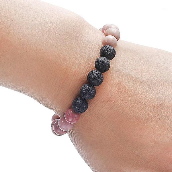 6 style natural stone beads lava stone charms diffuser bracelet volcanic jewelry bracelet natural healing crystal1, Golden;silver
6 style natural stone beads lava stone charms diffuser bracelet volcanic jewelry bracelet natural healing crystal1, Golden;silver