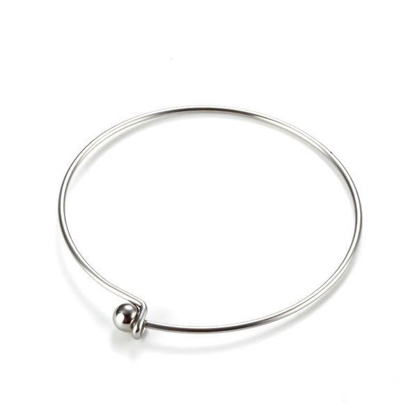 bangle 304 environmental protection stainless steel bracelet can be open edgy simple threaded beads screwed down fine polish, Black
bangle 304 environmental protection stainless steel bracelet can be open edgy simple threaded beads screwed down fine polish, Black