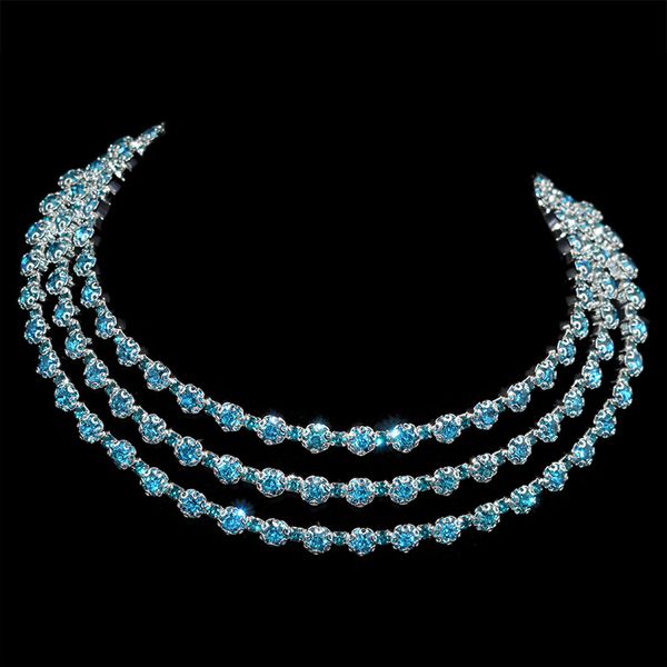 мода ювелирные изделия аксессуары rhinestone 2/3 строки красный / синий / желтый choker ожерелье для женщин темперамент воротник ожерелье по, Silver
мода ювелирные изделия аксессуары rhinestone 2/3 строки красный / синий / желтый choker ожерелье для женщин темперамент воротник ожерелье по, Silver
