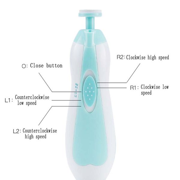nail care 1pc baby nail trimmers kids electric infant newborns toddlers fingernails manicure toenail pedicure with led light
nail care 1pc baby nail trimmers kids electric infant newborns toddlers fingernails manicure toenail pedicure with led light