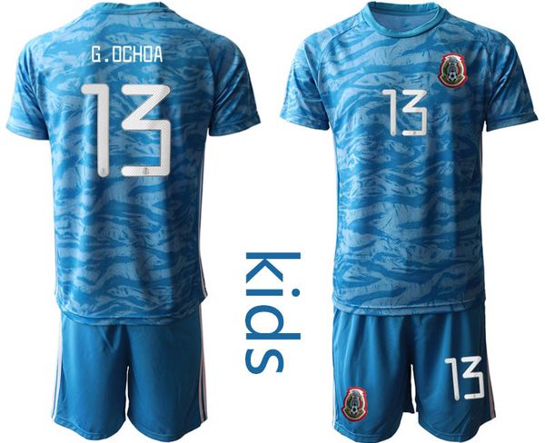 1920 mexico kids goalkeeper soccer jersey 2019 2020 kids mexican #13 g.ochoa goalkeeper football kits moxige
1920 mexico kids goalkeeper soccer jersey 2019 2020 kids mexican #13 g.ochoa goalkeeper football kits moxige