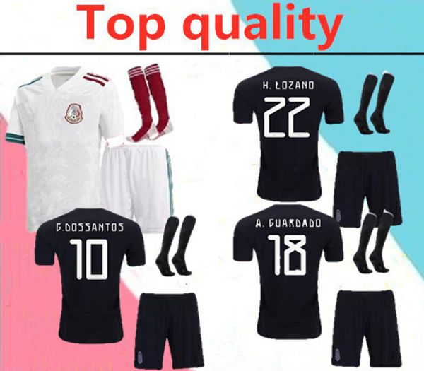 2020 mexico lainez soccer jerseys full sets 19 20 chicharito camisetas de futbol h.lozano dos santos raul soccer jersey kit+socks, Black
2020 mexico lainez soccer jerseys full sets 19 20 chicharito camisetas de futbol h.lozano dos santos raul soccer jersey kit+socks, Black