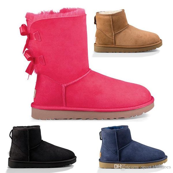 2019 fashion designer australia women classic snow boots ankle short bow fur boot for winter black chestnut fashion women shoes size 36-41
2019 fashion designer australia women classic snow boots ankle short bow fur boot for winter black chestnut fashion women shoes size 36-41