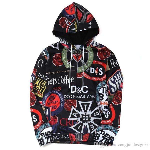 mens autumn designer cardigan sweatshirts zipper floral print homme clothing long sleeve crew neck fashion style casual apparel, Black
mens autumn designer cardigan sweatshirts zipper floral print homme clothing long sleeve crew neck fashion style casual apparel, Black
