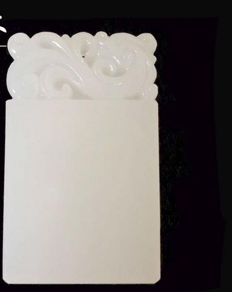 natural afghan white jade nothing pendant vintage faucet ruyi nothing necklace jade pendant, Silver
natural afghan white jade nothing pendant vintage faucet ruyi nothing necklace jade pendant, Silver