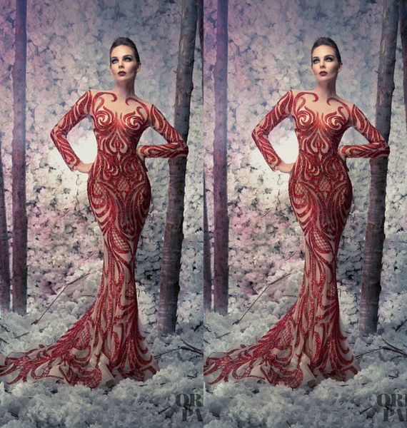 2019 charbel zoe red mermaid prom dresses applique beads luxury girls pageant gowns abendkleider formal cocktail party evening dress, Black;red
2019 charbel zoe red mermaid prom dresses applique beads luxury girls pageant gowns abendkleider formal cocktail party evening dress, Black;red