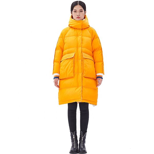odm new design navy long down coat duck down coat women's fashion customized orange, Black
odm new design navy long down coat duck down coat women's fashion customized orange, Black