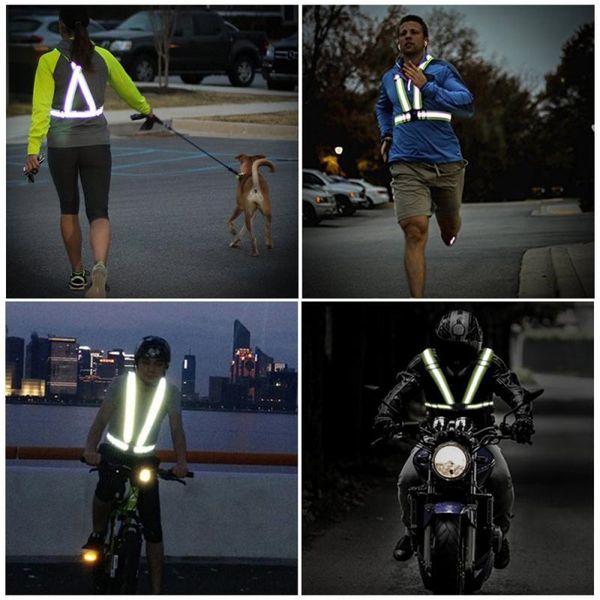 high elastic traffic night work security running cycling safety reflective vest high visibility reflective safety vest bike lights
high elastic traffic night work security running cycling safety reflective vest high visibility reflective safety vest bike lights