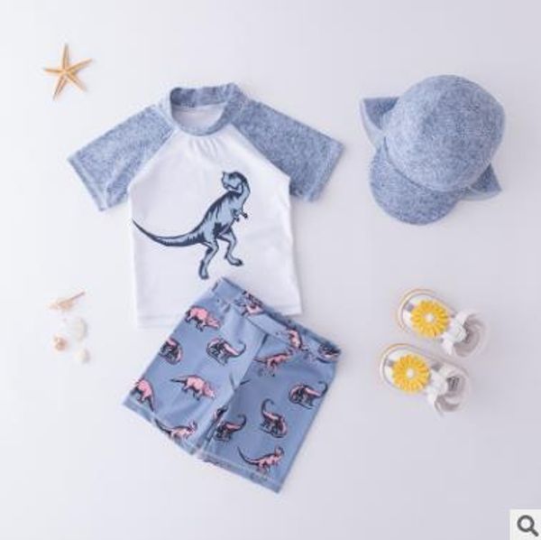 2019 baby boys summer sports swimsuit cartoon dinosaur kids children active swimwear bathing suit 5sets/lot, White
2019 baby boys summer sports swimsuit cartoon dinosaur kids children active swimwear bathing suit 5sets/lot, White