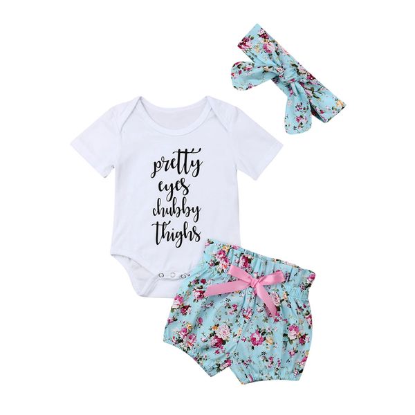 0-18m cute newborn baby girl short sleeve cotton bodysuit floral bowknot shorts pant headband 3pcs baby girl clothing set, White
0-18m cute newborn baby girl short sleeve cotton bodysuit floral bowknot shorts pant headband 3pcs baby girl clothing set, White