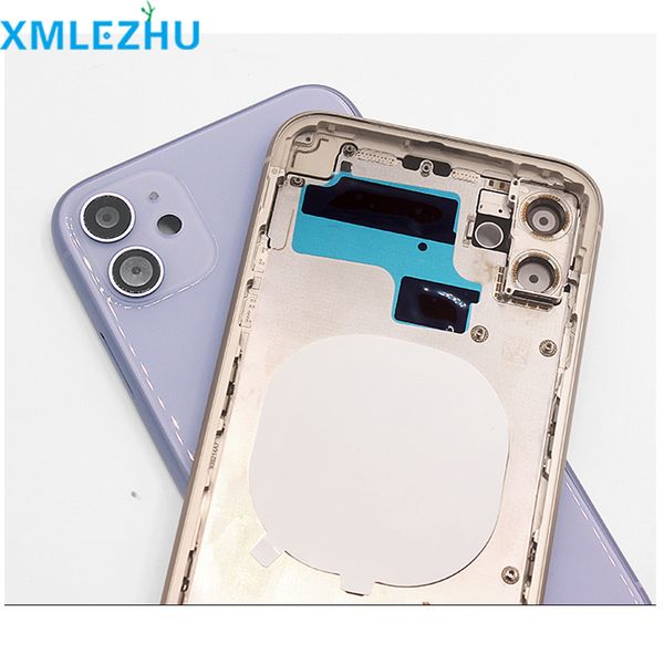 10pcs for iphone 11 pro max /11 / 11pro back glass middle frame chassis full housing assembly battery cover door
10pcs for iphone 11 pro max /11 / 11pro back glass middle frame chassis full housing assembly battery cover door