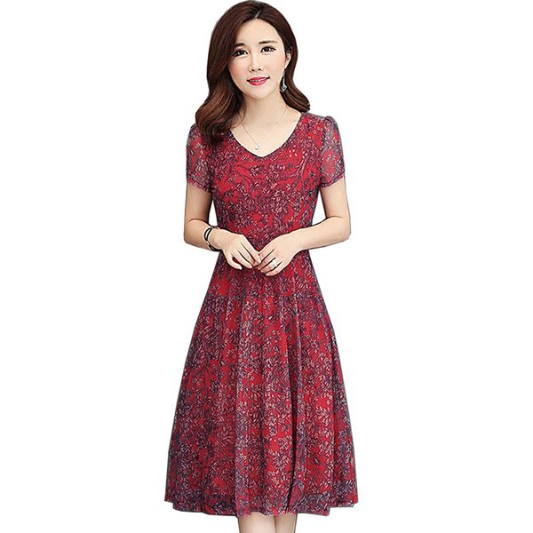 casual dresses 2021 summer v-neck dress women short sleeve elegant lace ladies office plus size robe femme vestidos, Black;gray
casual dresses 2021 summer v-neck dress women short sleeve elegant lace ladies office plus size robe femme vestidos, Black;gray