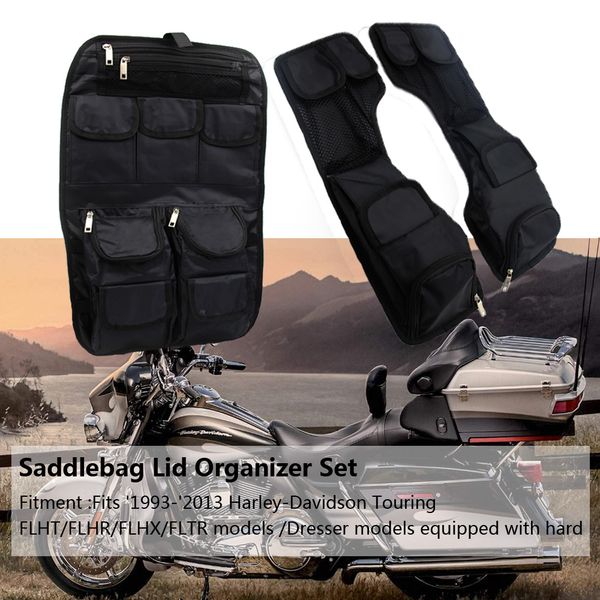 motorcycle motorbike saddlemen saddlebag lid & tour pak pack organizer for touring models 1993-2013
motorcycle motorbike saddlemen saddlebag lid & tour pak pack organizer for touring models 1993-2013