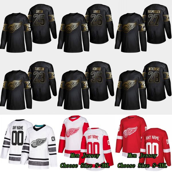 25 Mike Green 2019 Golden Edition Detroit Red Wings 28 Luke Witkowski 35Jimmy Howard 23 Dominic Turgeon 27 Michael Rasmussen 26 Vanek Jersey
25 Mike Green 2019 Golden Edition Detroit Red Wings 28 Luke Witkowski 35Jimmy Howard 23 Dominic Turgeon 27 Michael Rasmussen 26 Vanek Jersey