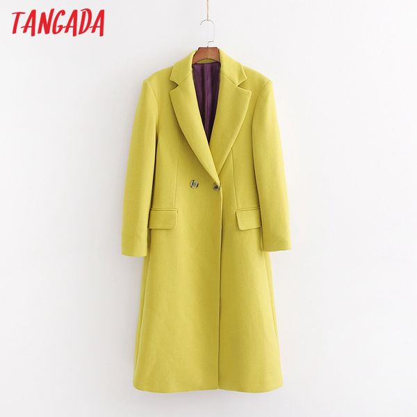 tangada elegant 2019 winter women long coat jacket buttons long sleeve casual overcoat fashion coats 1d01, Black
tangada elegant 2019 winter women long coat jacket buttons long sleeve casual overcoat fashion coats 1d01, Black