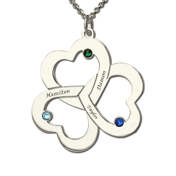 ailin personalized triple heart name necklace silver engraved birthstone brand our hearts together love mother jewelry
ailin personalized triple heart name necklace silver engraved birthstone brand our hearts together love mother jewelry