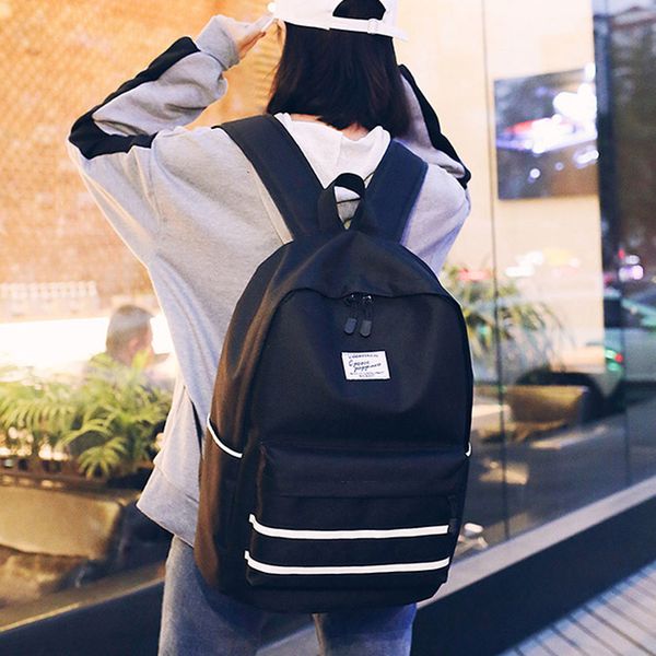 35#women 2019 new reflective strip backpack fashion student bag outdoor backpack canvas mochilas feminina rugtas
35#women 2019 new reflective strip backpack fashion student bag outdoor backpack canvas mochilas feminina rugtas