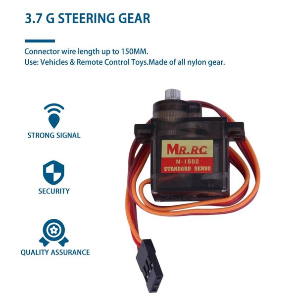 пластиковый mr.rc m-1502 9g стандартного серводвигатель metal gear 4.8-6v ассамблеи категория для гоночного автомобиля, вертолета и самолета
пластиковый mr.rc m-1502 9g стандартного серводвигатель metal gear 4.8-6v ассамблеи категория для гоночного автомобиля, вертолета и самолета