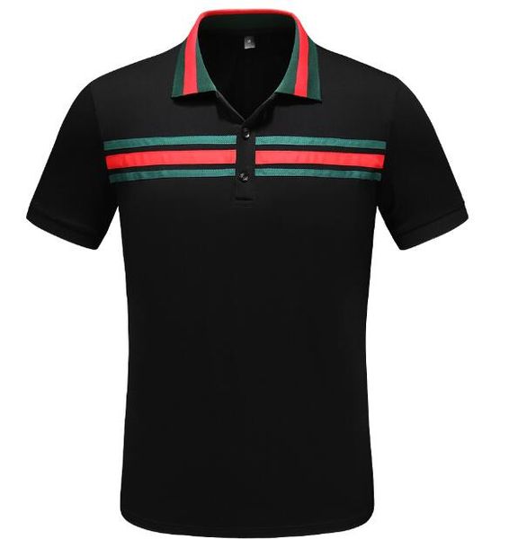 eruy 2019 brand designer polos men casual polo t shirt snake bees tiger embroidery strip polos high street fashion classic polo shirts, White;black
eruy 2019 brand designer polos men casual polo t shirt snake bees tiger embroidery strip polos high street fashion classic polo shirts, White;black
