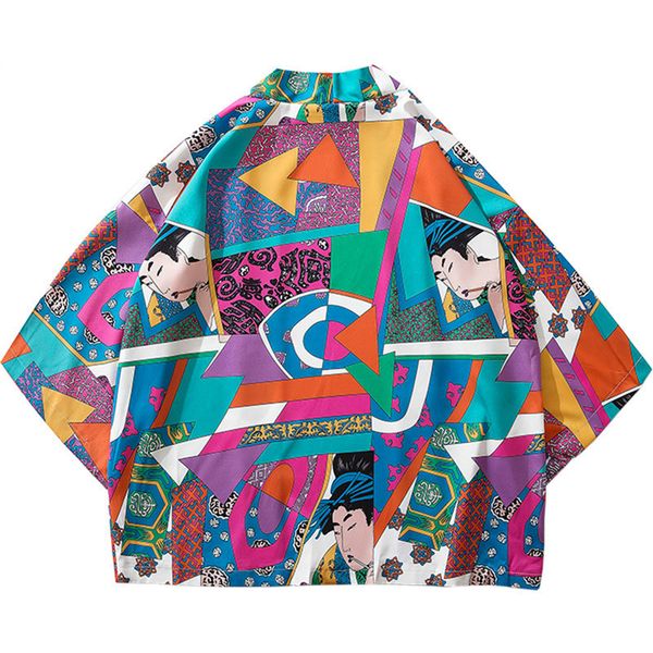 sifan japanese ukiyoe kimono jackets 2019 mens harajuku streetwear jacket coat spring summer hip hop thin gown japan style hipster, Black;brown
sifan japanese ukiyoe kimono jackets 2019 mens harajuku streetwear jacket coat spring summer hip hop thin gown japan style hipster, Black;brown