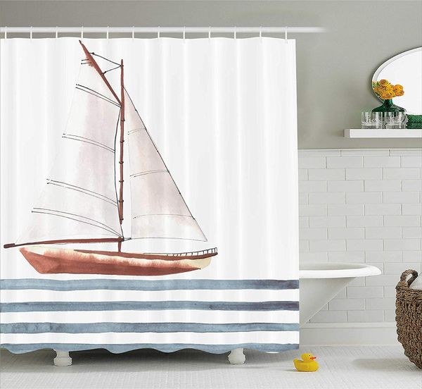 nautical shower curtain let your dreams sail quote with boat in waves motivation lifestyle print fabric bathroom decor
nautical shower curtain let your dreams sail quote with boat in waves motivation lifestyle print fabric bathroom decor