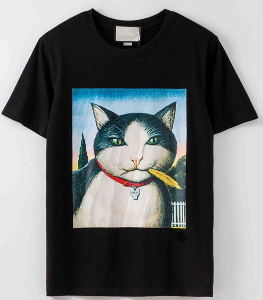 italian trendy luxury menswear designer t-shirt cute robot cat direct injection process printing tshirt summer selling round neck t-shirts, White;black
italian trendy luxury menswear designer t-shirt cute robot cat direct injection process printing tshirt summer selling round neck t-shirts, White;black