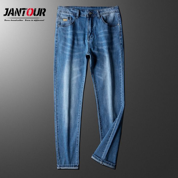 2020 new men's classic style jeans business casual stretch slim denim pants light blue black trousers male brand plus size 28-40
2020 new men's classic style jeans business casual stretch slim denim pants light blue black trousers male brand plus size 28-40